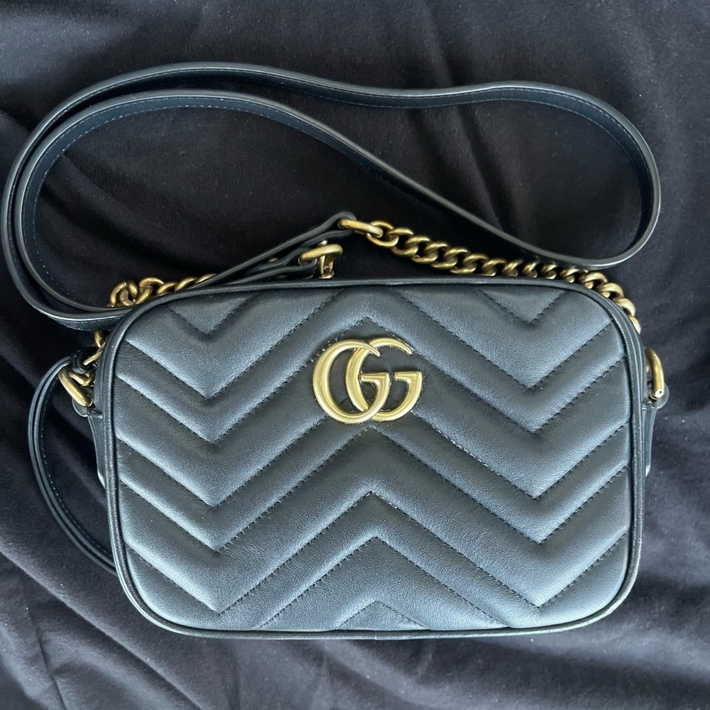 Gucci Marmont mini crossbody black